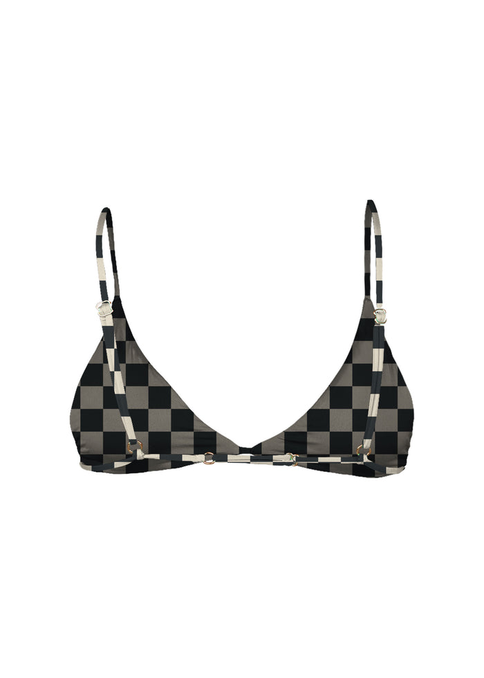 MAI String Top (Twilight Petal, Retro Check, Skipper Ribbed)