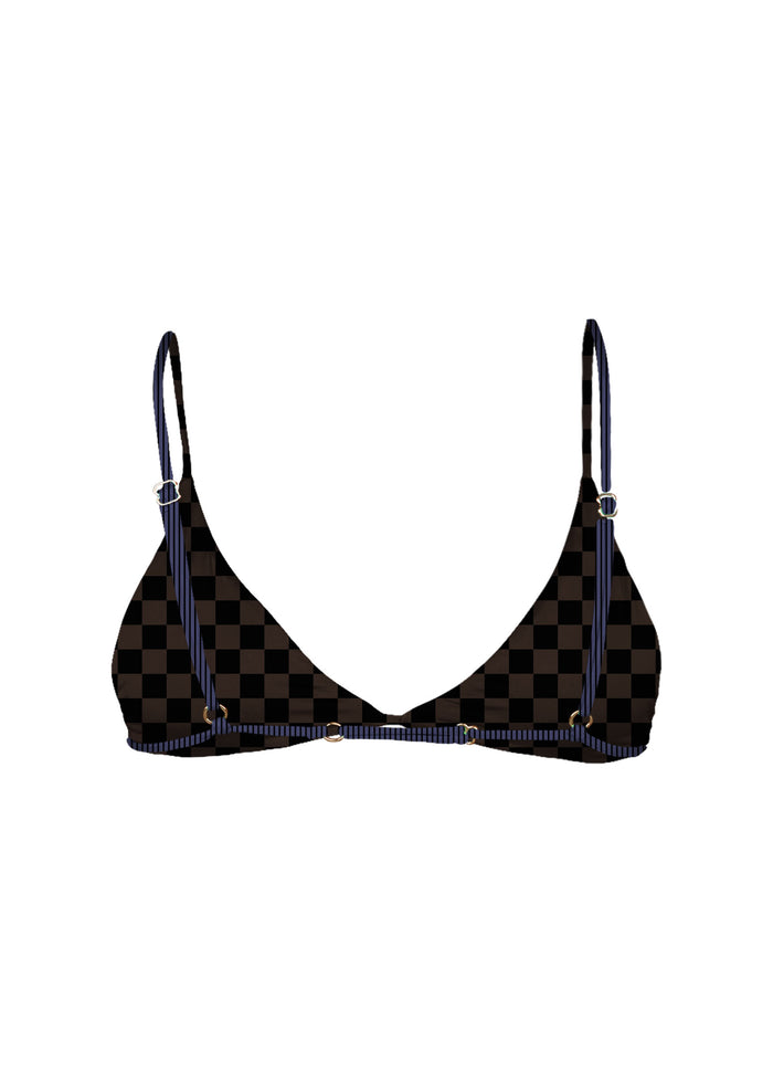 MAI String Top (Twilight Petal, Retro Check, Skipper Ribbed)
