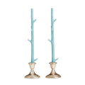 Maple Stick Candles / Robin Blue / Pair