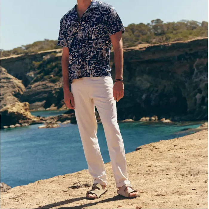 Marine Layer Men's 5 Pocket Linen Pants