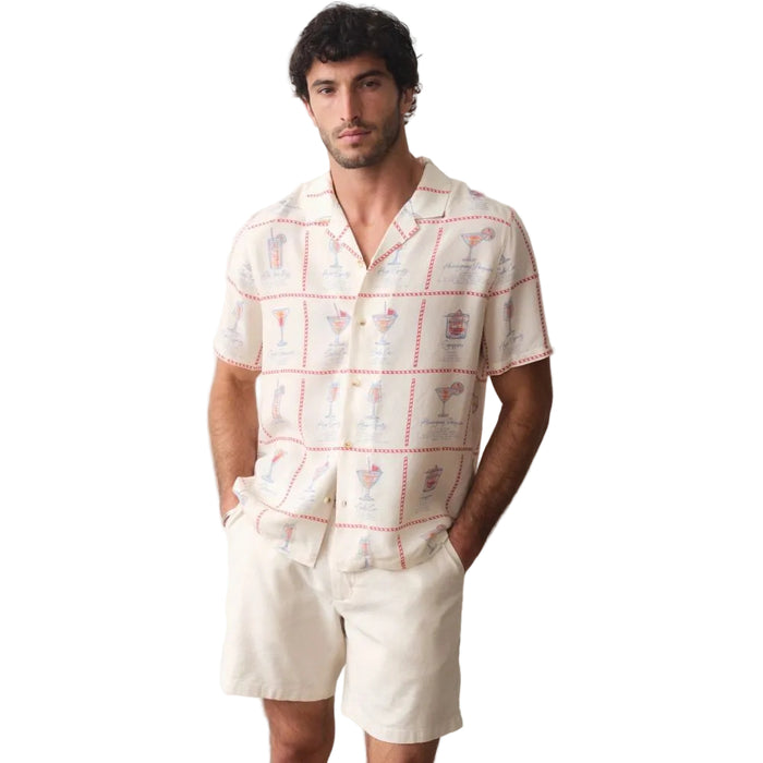 Marine Layer Men's Luzio Resort Short Sleeve Shirt