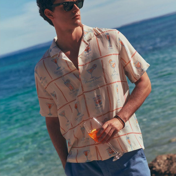Marine Layer Men's Luzio Resort Short Sleeve Shirt