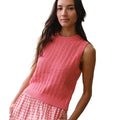 Marine Layer Women's Mina Pointelle Sweater Tank