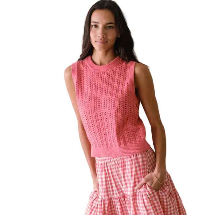 Marine Layer Women's Mina Pointelle Sweater Tank