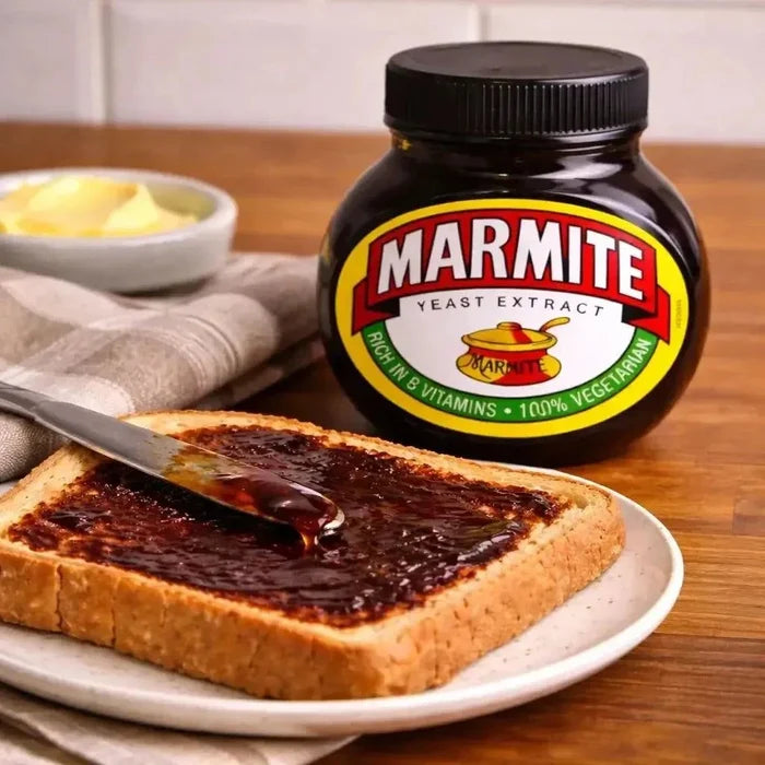 Marmite Yeast Extract 125g jar rich in B vitamins and vegetarian-friendly spread