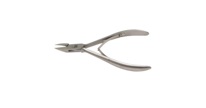 MBI Ingrown Nail Nipper Flat Jaw Double Spring Stainless Steel