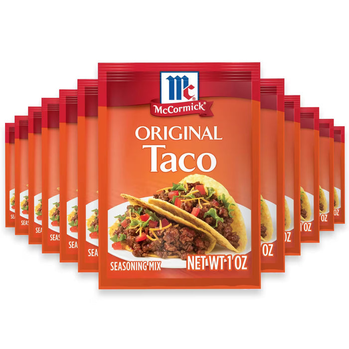 McCormick Taco Mix Seasoning, 1 oz - 24 Pack