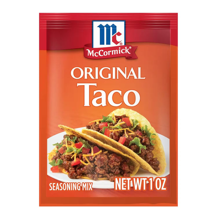 McCormick Taco Mix Seasoning, 1 oz - 24 Pack
