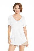 Megan V-Neck Tee - Taryn x Philip Boutique