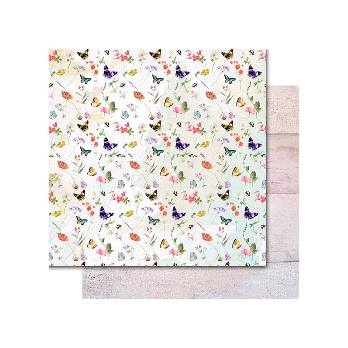Memory Place - Double-Sided Paper Pack 12X12 - Enchanted. This pack contains 12 double-sided papers, 6 designs, 2 sheets each. Made in Japan. Available at Embellish Away located in Bowmanville Ontario Canada.