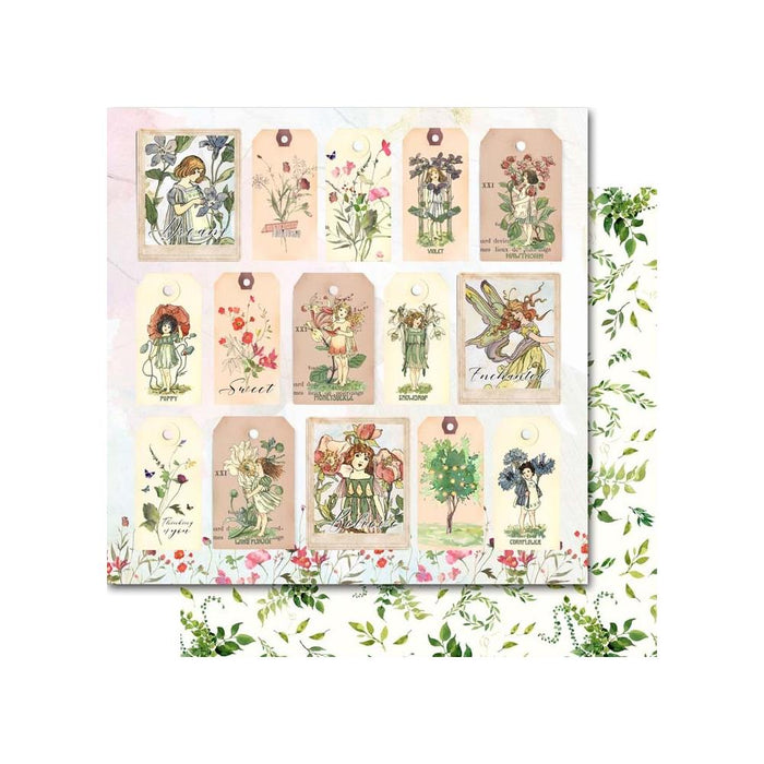 Memory Place - Double-Sided Paper Pack 12X12 - Enchanted. This pack contains 12 double-sided papers, 6 designs, 2 sheets each. Made in Japan. Available at Embellish Away located in Bowmanville Ontario Canada.