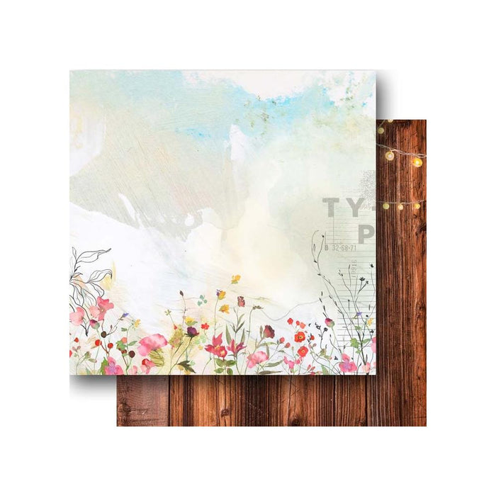 Memory Place - Double-Sided Paper Pack 12"X12" - 6/Pkg - Simple Style Enchanted. This pack includes 6 double-sided papers, 3 designs, 2 sheets each. Made in Japan. Available at Embellish Away located in Bowmanville Ontario Canada.