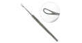 Mertz Comedone Extractor 1 Loop & Flat Handle