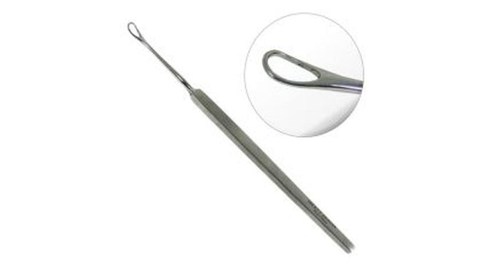 Mertz Comedone Extractor 1 Loop & Flat Handle