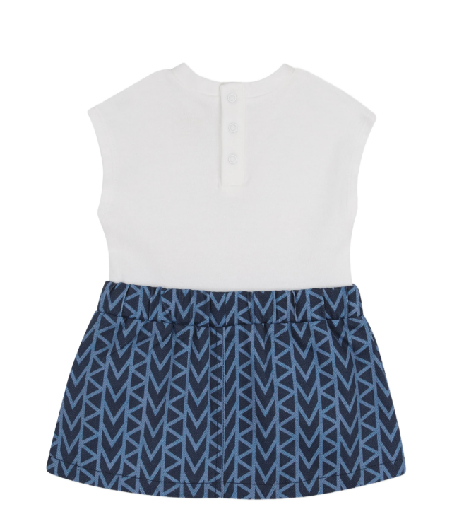 MICHEAL KORS graphic jeans dress