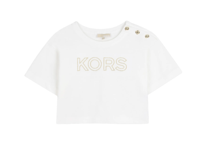 MICHEAL KORS logo detail tshirt
