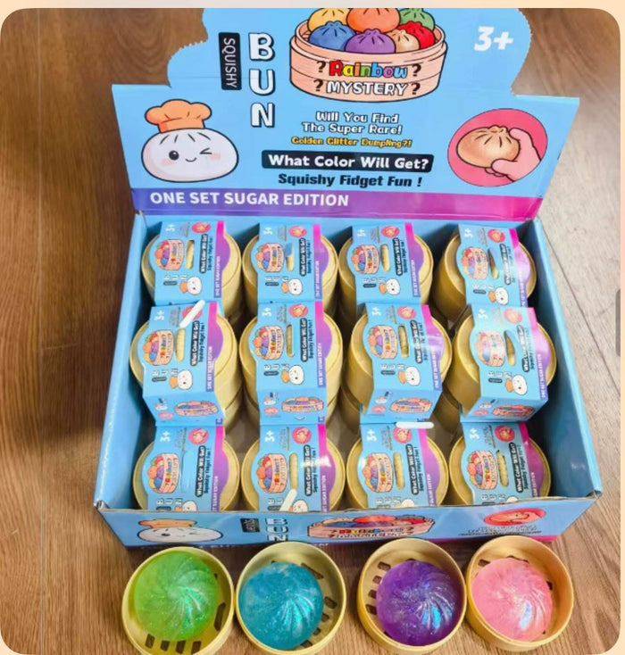 Mini Sugar Squish Mystery Color Dumpling Toy