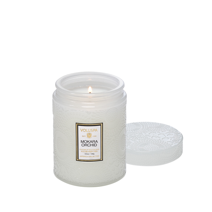Mokara Orchid 5.5oz Small Jar Candle