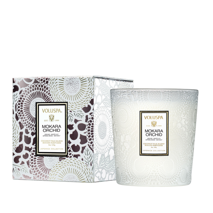 Mokara Orchid 9oz Classic Candle
