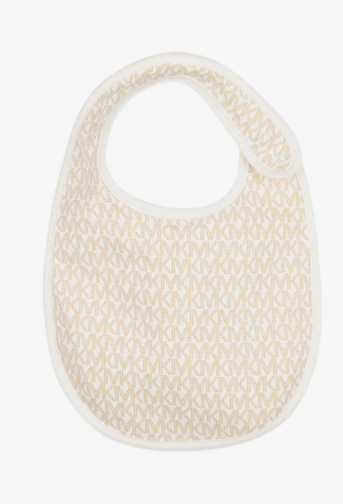 MICHAEL KORS monogram-print cotton babygrow set