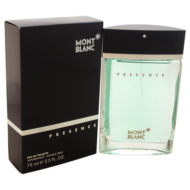 Mont Blanc Presence 75 ML Edt Spray Men - authentic fragrance from Brands Warehouse Canada