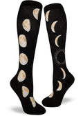 Moon Phases Knee Socks