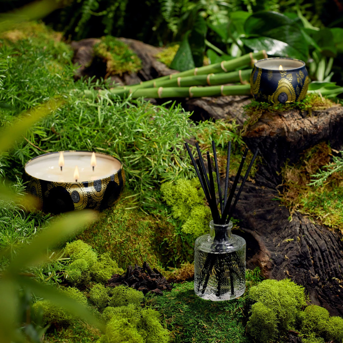 Moso Bamboo 3 Wick Tin Candle