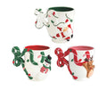 Mud Pie Santa Xmas Character Mug