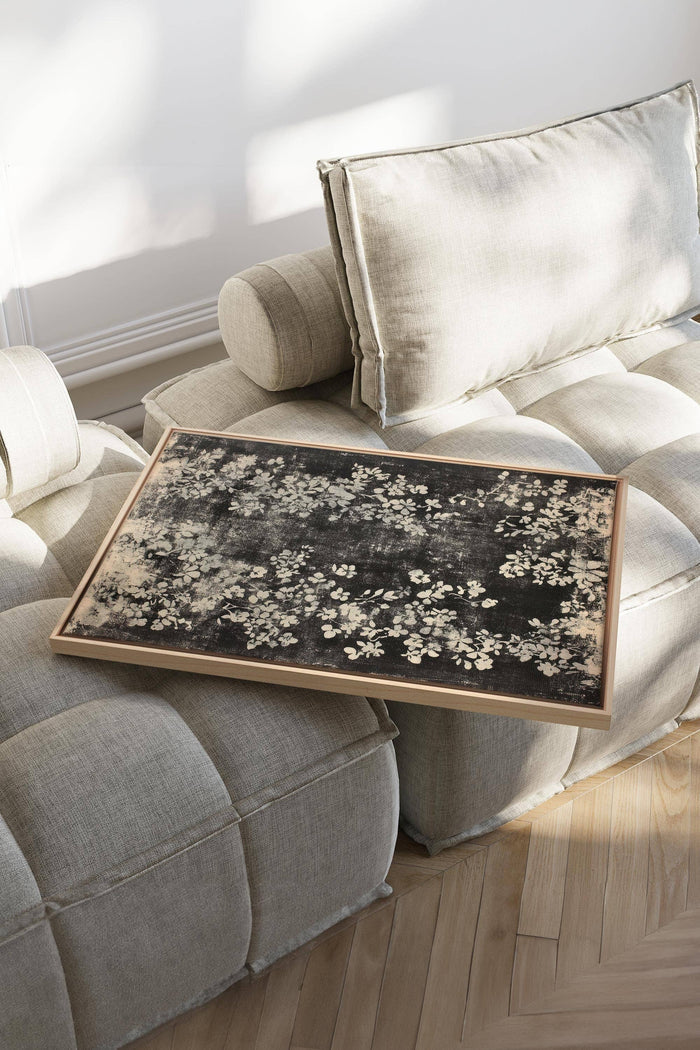 MYSTERIOUS GARDEN, canvas wall art print - Magnolia Lane co. Home + Garden + Gift