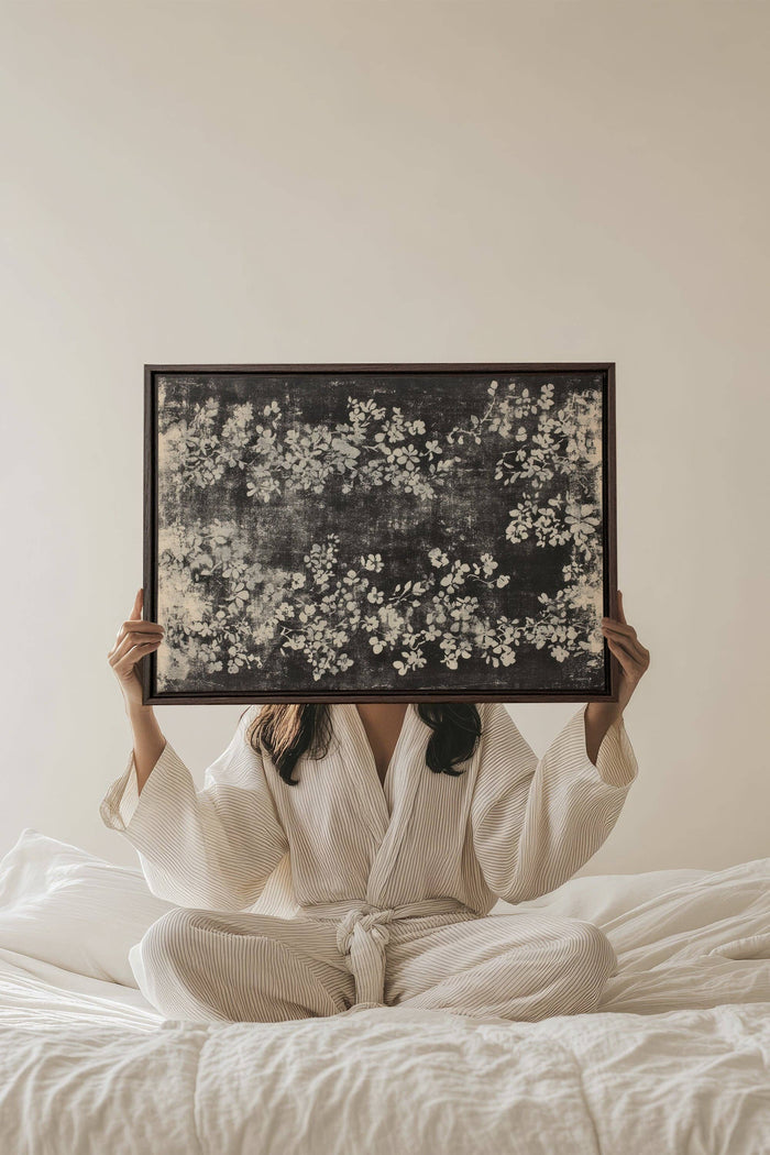 MYSTERIOUS GARDEN, canvas wall art print - Magnolia Lane co. Home + Garden + Gift