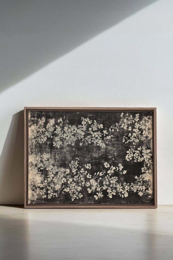 MYSTERIOUS GARDEN, canvas wall art print - Magnolia Lane co. Home + Garden + Gift