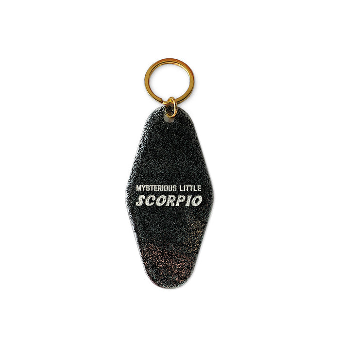 Mysterious Little Scorpio - Motel Keytag