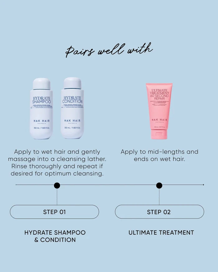 NAK Hair HYDRATE Conditioner TRAVEL 80ml