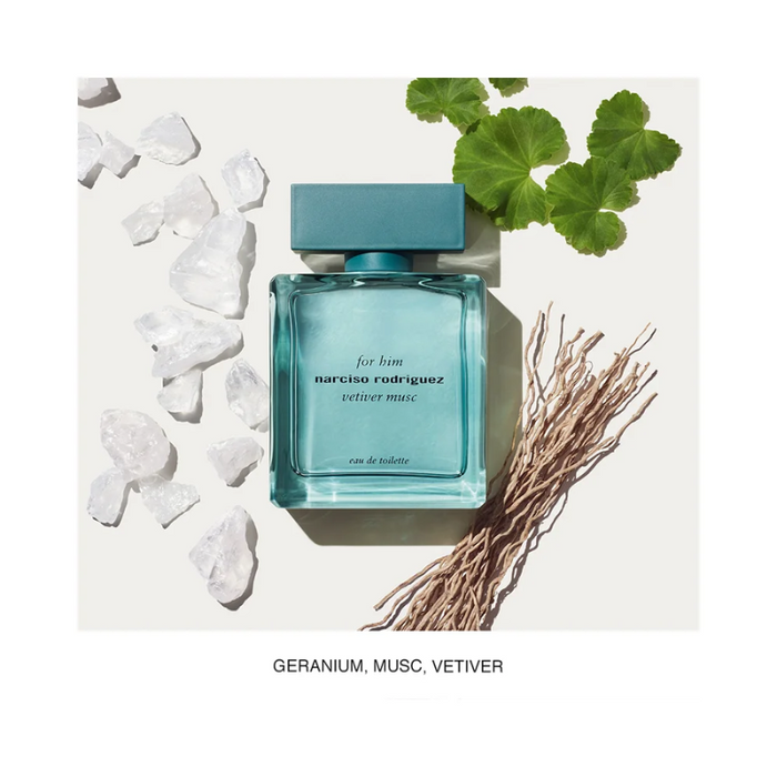 Narciso Rodriguez for Him Vetiver Musc Eau de Toilette for Men