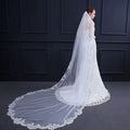 Wedding Veils - Lace Edge Cathedral Bridal Veil