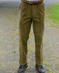 Needlecord Trousers  Mens - Sage - Country Collection