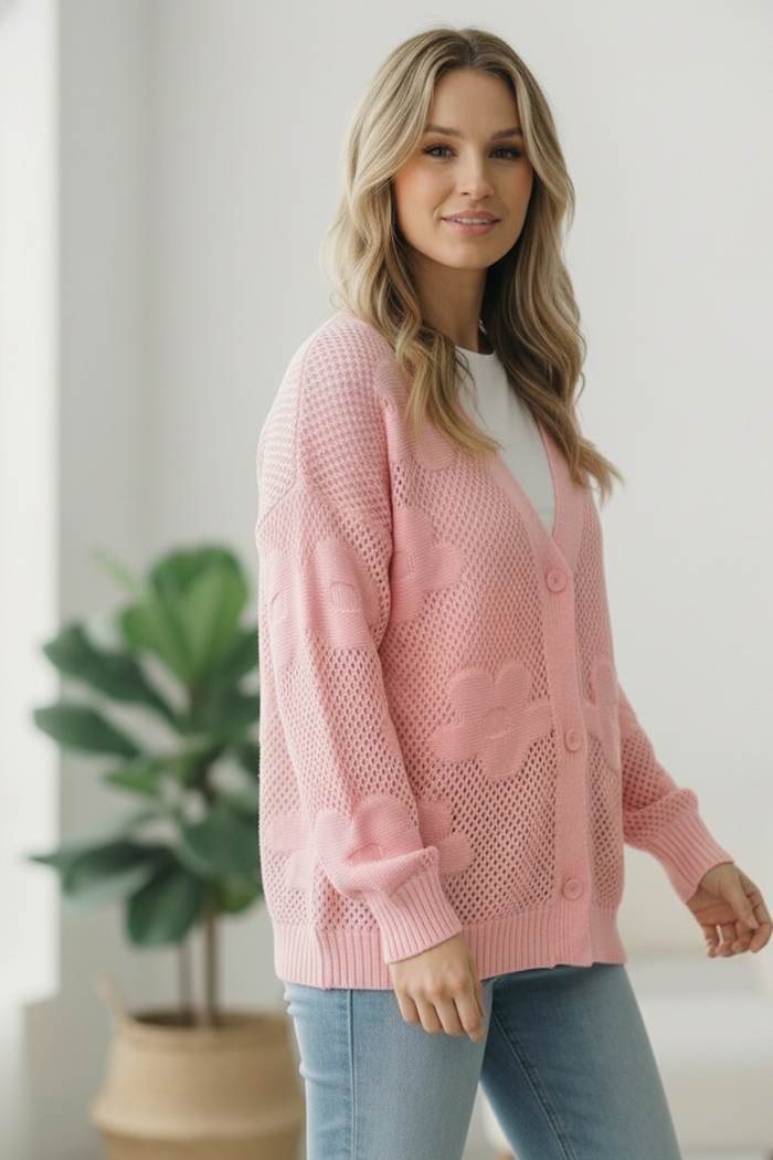 *new* The Pink Daydream Cardigan