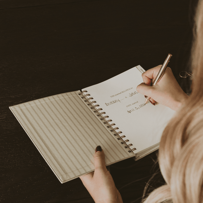 Newlywed One Line A Day Prompted Journal - Olita Gifts & Goods