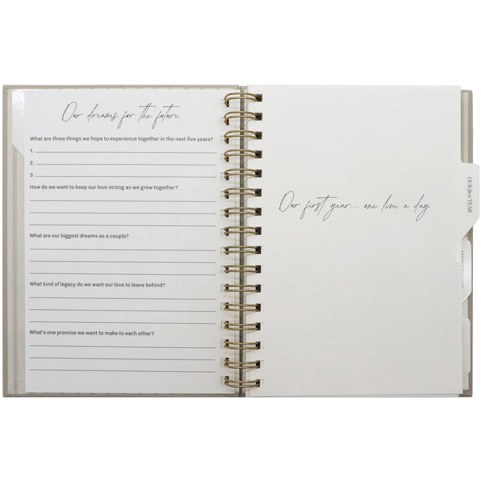 Newlywed One Line A Day Prompted Journal - Olita Gifts & Goods