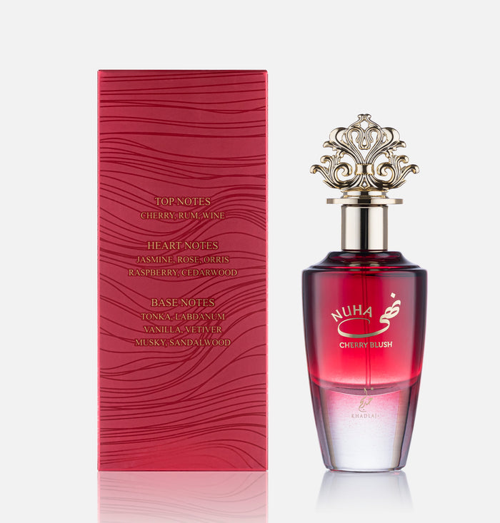 NUHA CHERRY BLUSH 85 ML EDP SPRAY FOR WOMEN - Khadlaj Perfumes