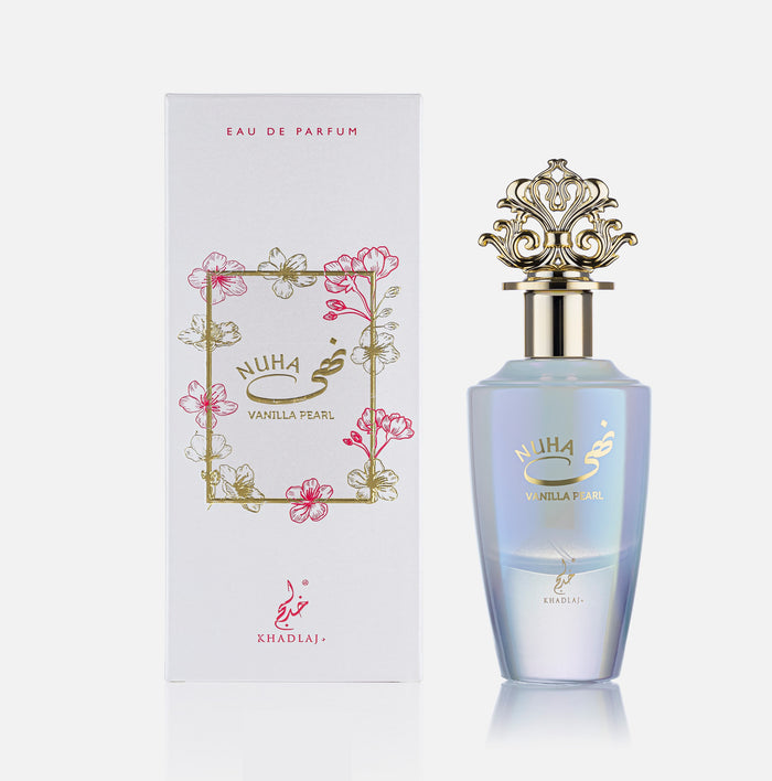 NUHA VANILLA PEARL 85 ML EDP SPRAY FOR WOMEN - Khadlaj Perfumes