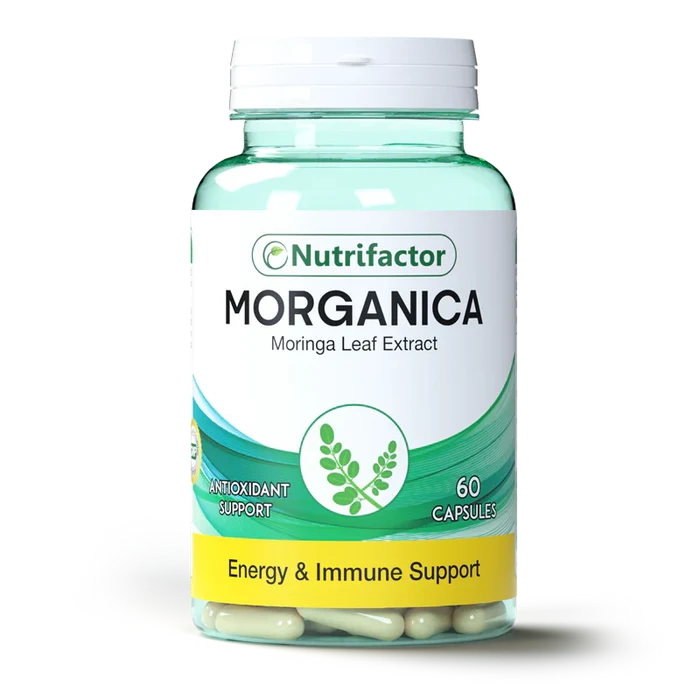 Nutrifactor Morganica Moringa Leaf Extract, 100 mg