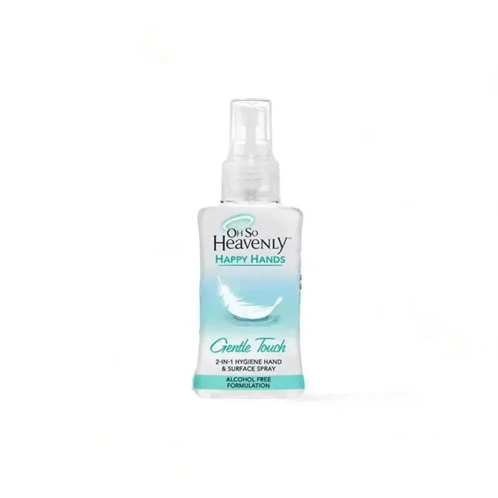 Oh So Heavenly Happy Hands Gentle Touch Hand and Surface Spray 90ml with Aloe Vera, vegan and cruelty-free from South Africa