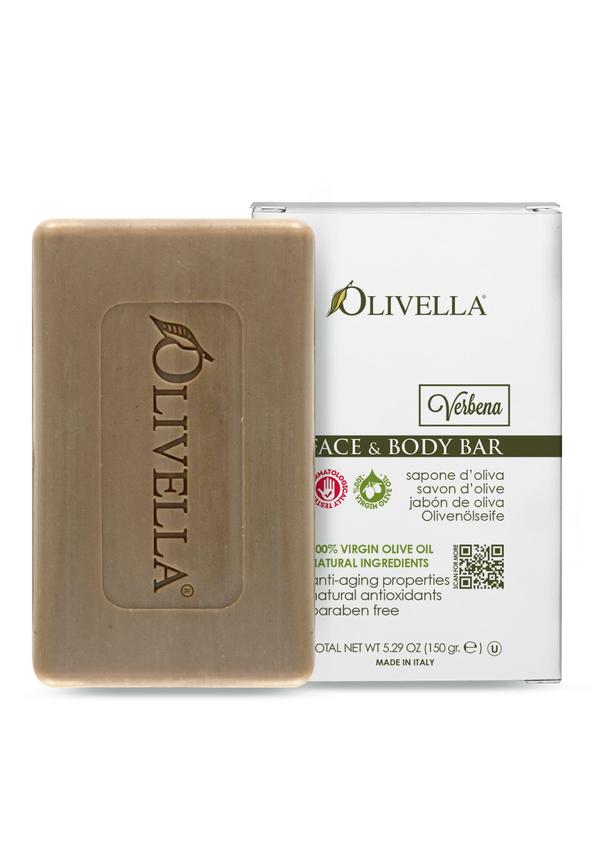 OLIVELLA Bar Soap Verbena 150 gr - EMPORIO ITALIANO