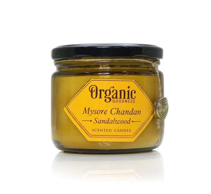 Organic Goodness Candle Sandalwood
