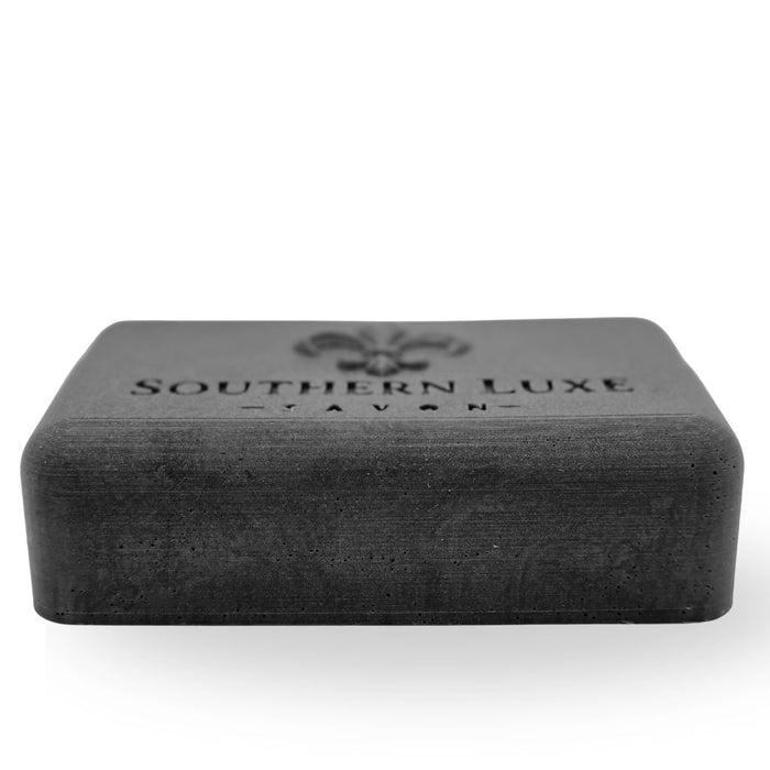 Oriental Obsidian natural men's bath bar handcrafted with premium botanical ingredients by Southern Luxe Savon