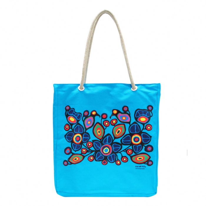 OSCARDO Artist Eco Canvas Bag - Flowers & Birds