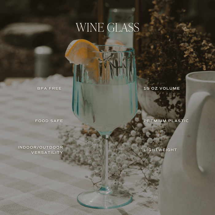 Outdoor Plastic Wine Drinkware - Olita Gifts & Goods