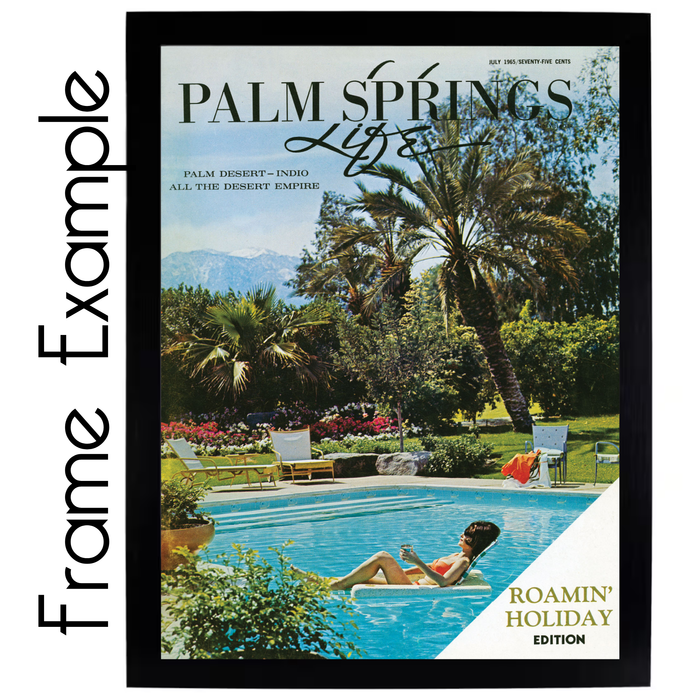 Palm Springs Life September 2024 Poster