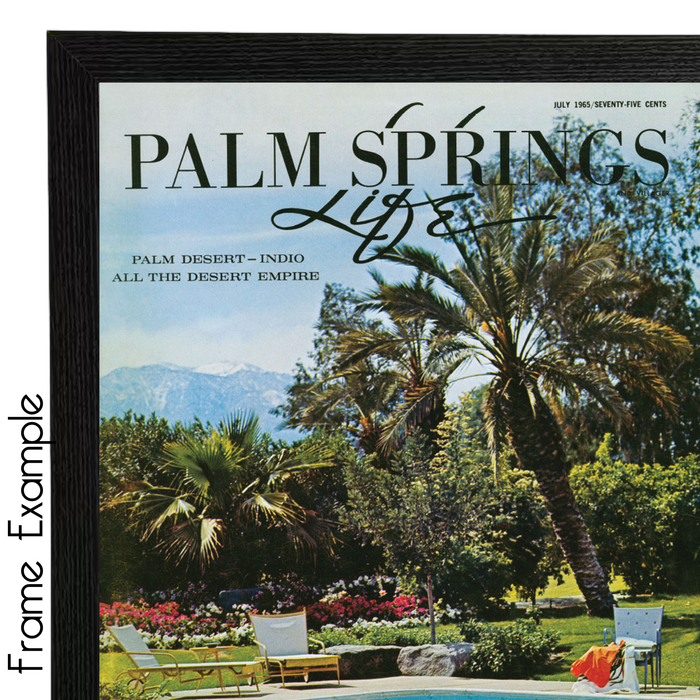 Palm Springs Life September 2024 Poster